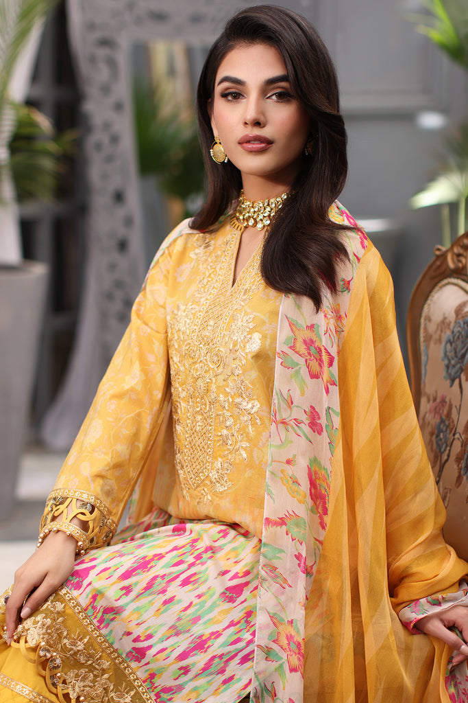 Charizma | Combinations 2024 | CCS4-07 by Charizma - Designer Dress - Type: Ladies Clothes - Available at Libayah - 100% Original