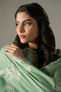 Cross Stitch | Chikankari Lawn 25 | SAGE GARDEN by Cross Stitch - Designer Dress - Type: Ladies Clothes - Available at Libayah - 100% Original