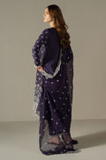Cross Stitch | Chikankari Lawn 25 | INDIGO ROYAL by Cross Stitch - Designer Dress - Type: Ladies Clothes - Available at Libayah - 100% Original