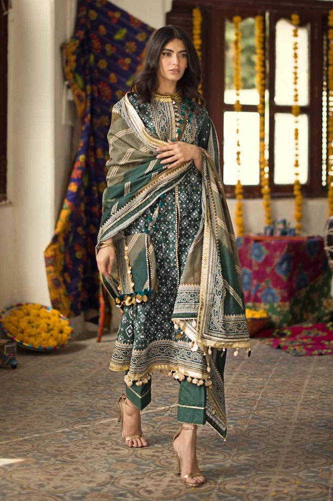 Gul Ahmed | Chunri Collection | CL-42003 B by Gul Ahmed - Designer Dress - Type: Ladies Clothes - Available at Libayah - 100% Original