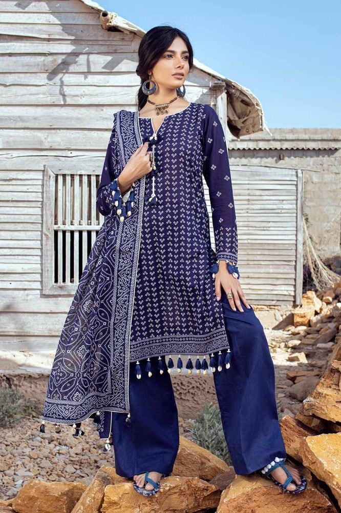Gul Ahmed | Chunri Collection | CL-42017 by Gul Ahmed - Designer Dress - Type: Ladies Clothes - Available at Libayah - 100% Original