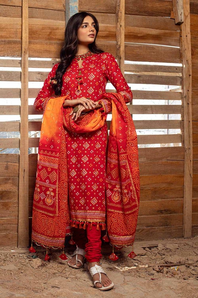 Gul Ahmed | Chunri Collection | CL-42004 A by Gul Ahmed - Designer Dress - Type: Ladies Clothes - Available at Libayah - 100% Original