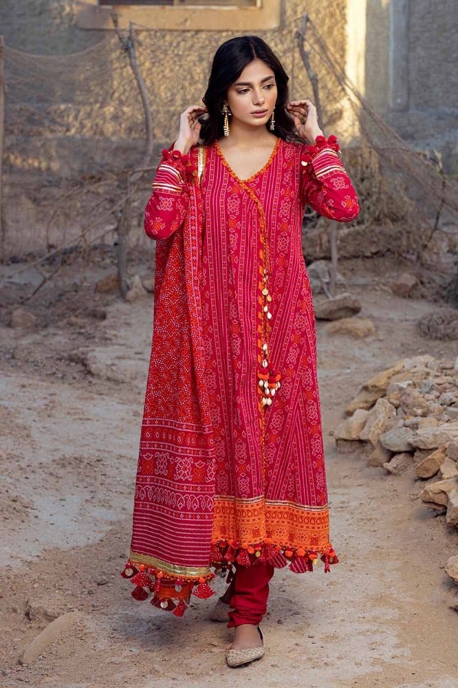 Gul Ahmed | Chunri Collection | CL-42009 by Gul Ahmed - Designer Dress - Type: Ladies Clothes - Available at Libayah - 100% Original