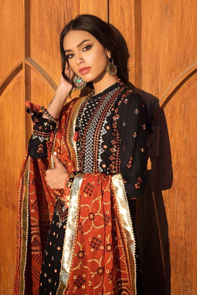 Gul Ahmed | Chunri Collection | BM-42011 by Gul Ahmed - Designer Dress - Type: Ladies Clothes - Available at Libayah - 100% Original