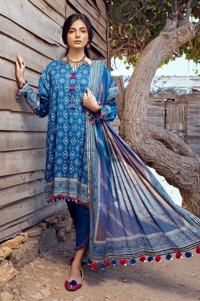 Gul Ahmed | Chunri Collection | CL-42003 A by Gul Ahmed - Designer Dress - Type: Ladies Clothes - Available at Libayah - 100% Original