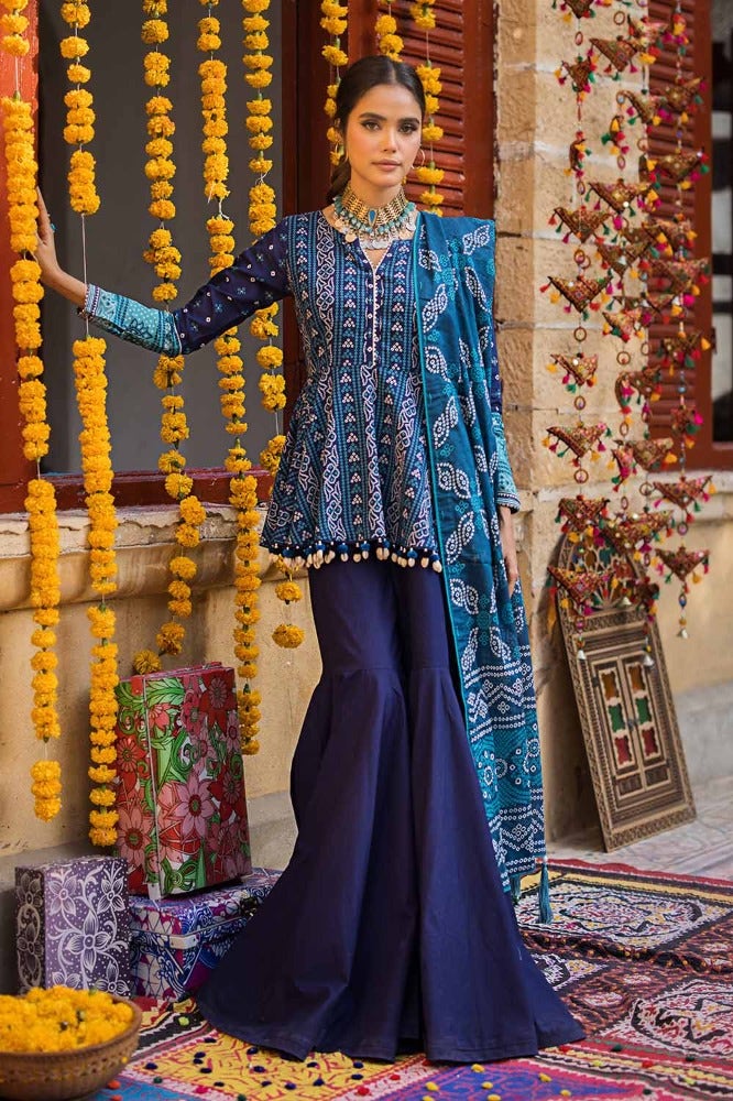 Gul Ahmed | Chunri Collection | CL-42051 by Gul Ahmed - Designer Dress - Type: Ladies Clothes - Available at Libayah - 100% Original