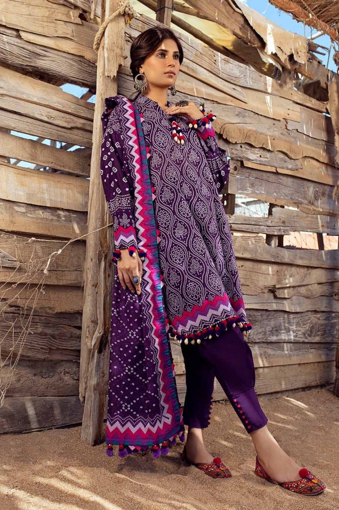 Gul Ahmed | Chunri Collection | CL-42033 by Gul Ahmed - Designer Dress - Type: Ladies Clothes - Available at Libayah - 100% Original