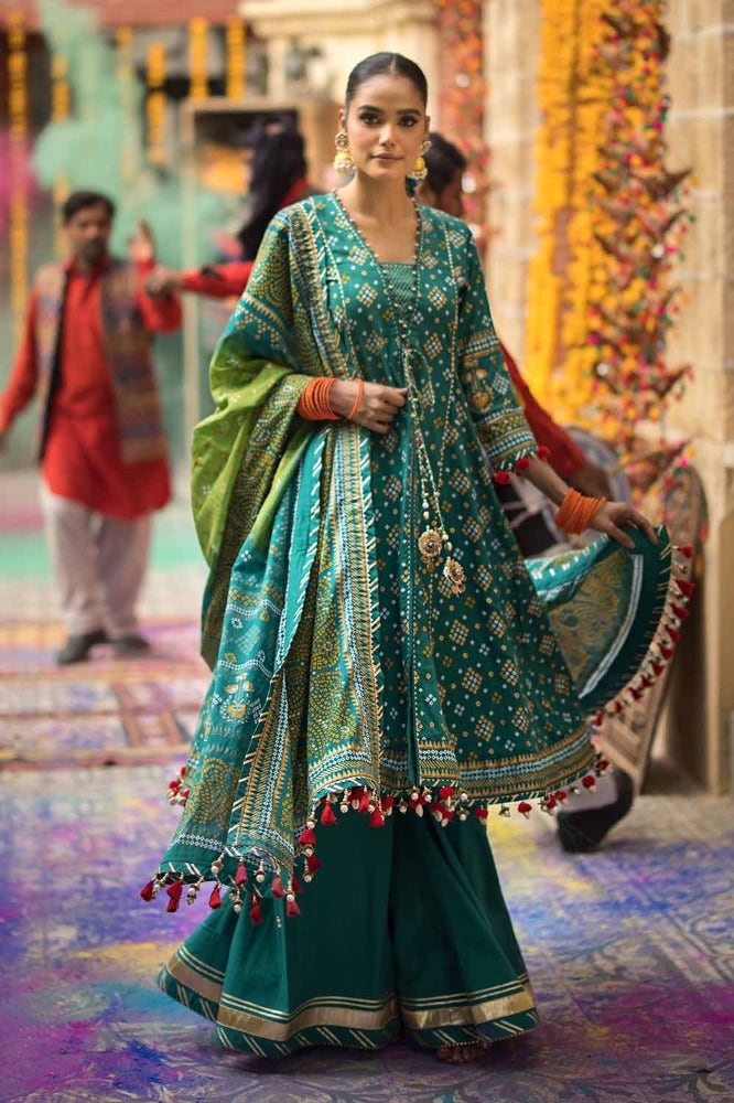 Gul Ahmed | Chunri Collection | CL-42004 B by Gul Ahmed - Designer Dress - Type: Ladies Clothes - Available at Libayah - 100% Original