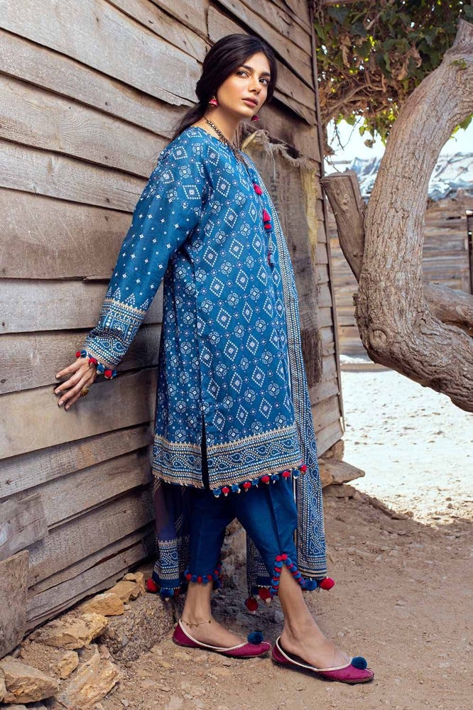 Gul Ahmed | Chunri Collection | CL-42003 A by Gul Ahmed - Designer Dress - Type: Ladies Clothes - Available at Libayah - 100% Original