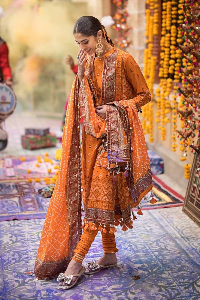 Gul Ahmed | Chunri Collection | CL-42013 B by Gul Ahmed - Designer Dress - Type: Ladies Clothes - Available at Libayah - 100% Original