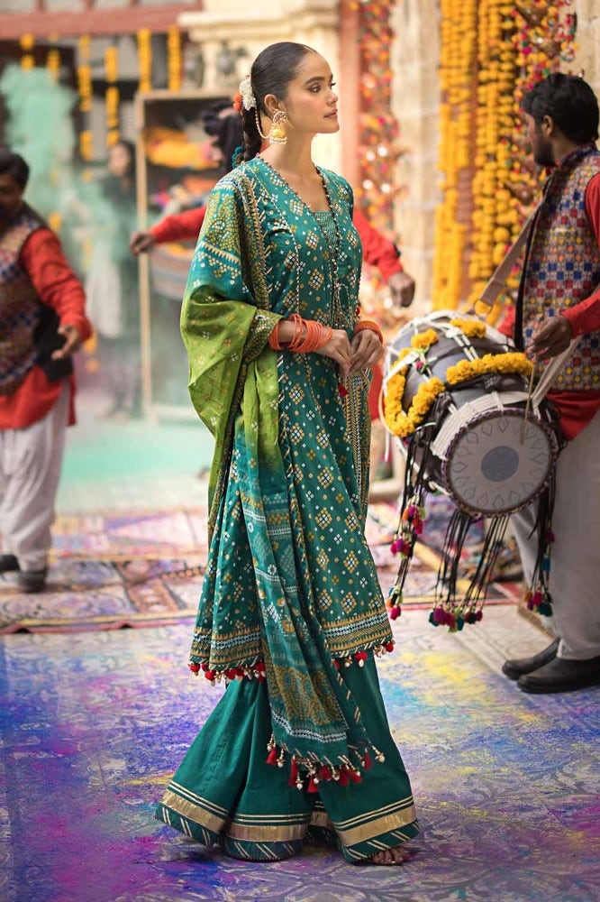 Gul Ahmed | Chunri Collection | CL-42004 B by Gul Ahmed - Designer Dress - Type: Ladies Clothes - Available at Libayah - 100% Original