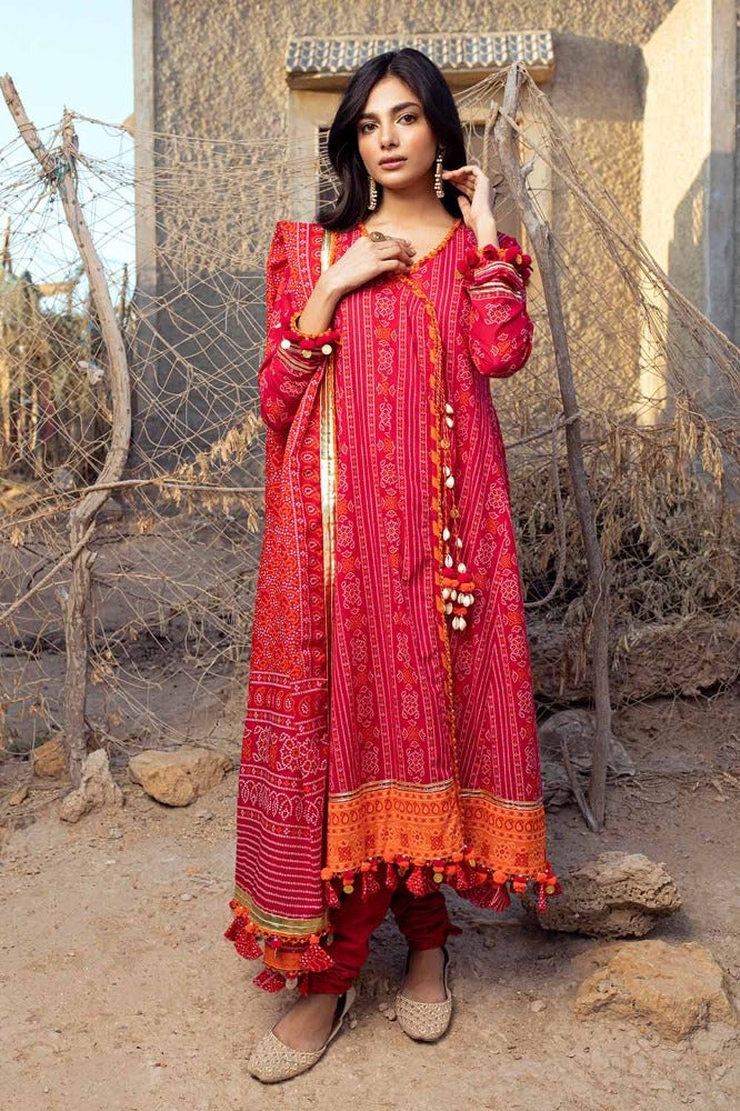 Gul Ahmed | Chunri Collection | CL-42009 by Gul Ahmed - Designer Dress - Type: Ladies Clothes - Available at Libayah - 100% Original