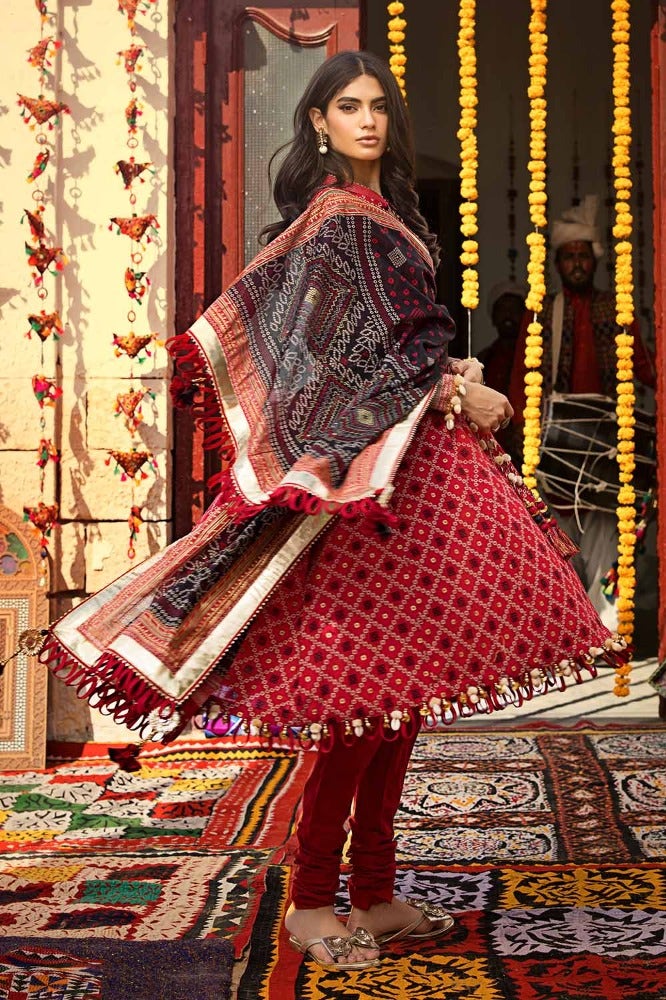 Gul Ahmed | Chunri Collection | CL-42032 B by Gul Ahmed - Designer Dress - Type: Ladies Clothes - Available at Libayah - 100% Original