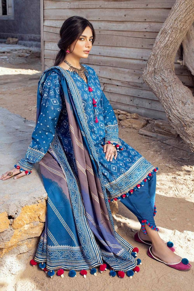 Gul Ahmed | Chunri Collection | CL-42003 A by Gul Ahmed - Designer Dress - Type: Ladies Clothes - Available at Libayah - 100% Original