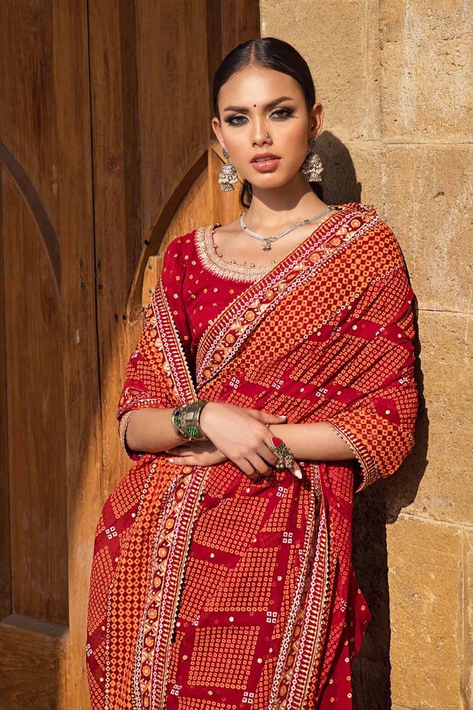 Gul Ahmed | Chunri Collection | PRS-42004 by Gul Ahmed - Designer Dress - Type: Ladies Clothes - Available at Libayah - 100% Original