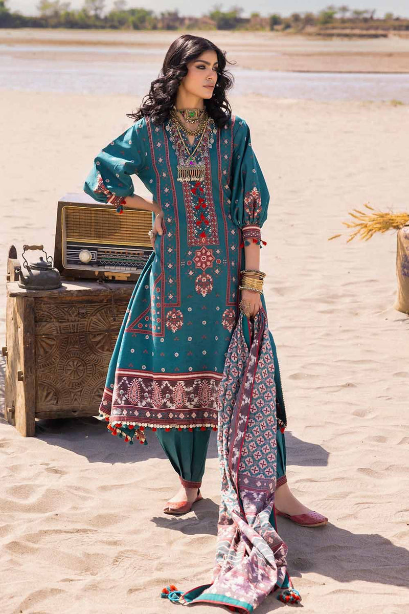 Gul Ahmed | Ajrak Kahani | CL-42115 by Gul Ahmed - Designer Dress - Type: Ladies Clothes - Available at Libayah - 100% Original