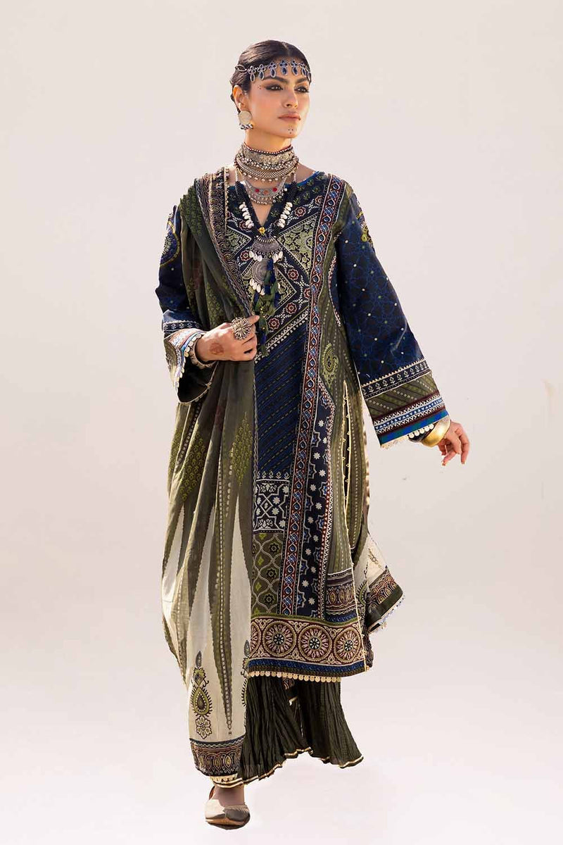 Gul Ahmed | Ajrak Kahani | CL-42119 by Gul Ahmed - Designer Dress - Type: Ladies Clothes - Available at Libayah - 100% Original