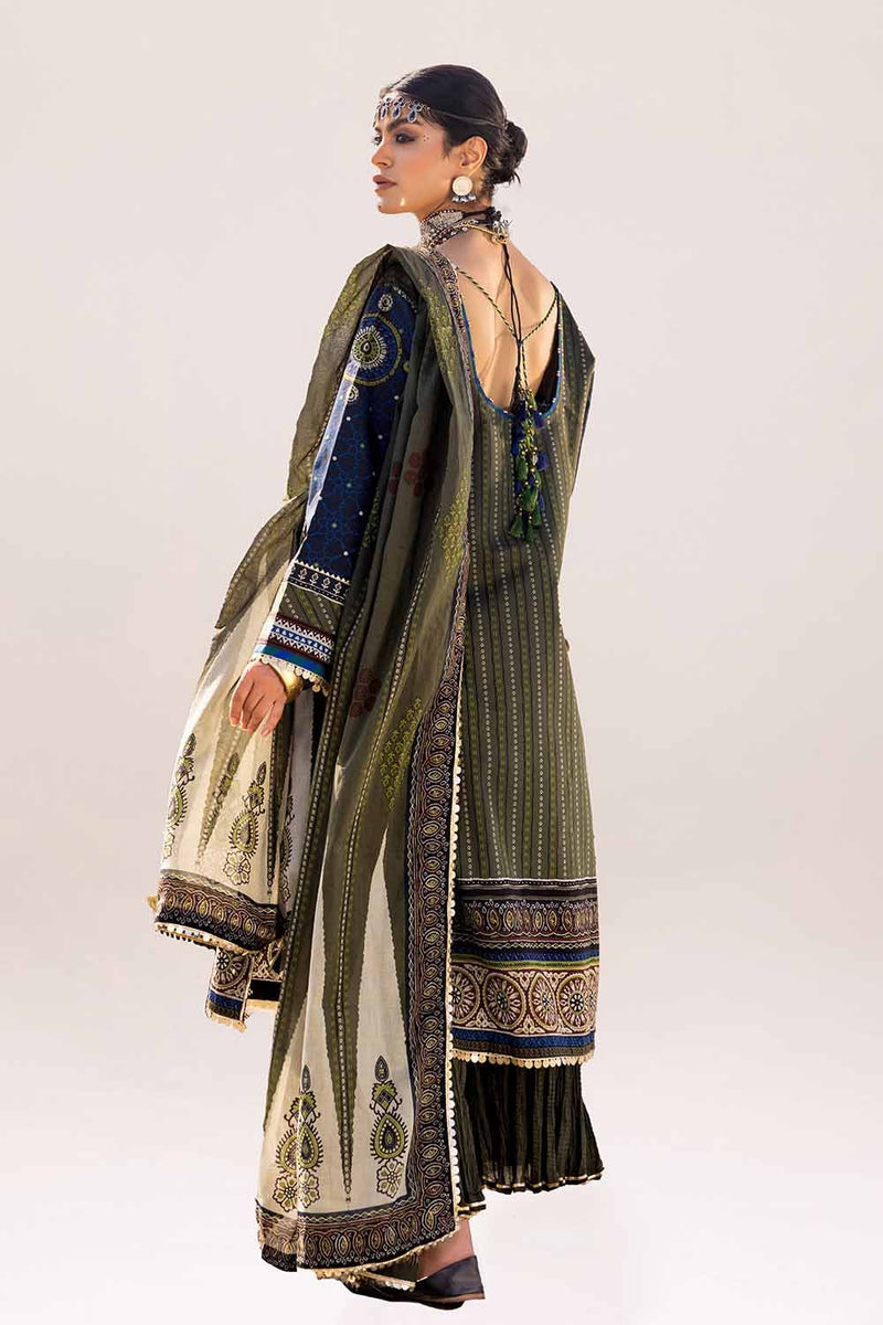 Gul Ahmed | Ajrak Kahani | CL-42119 by Gul Ahmed - Designer Dress - Type: Ladies Clothes - Available at Libayah - 100% Original