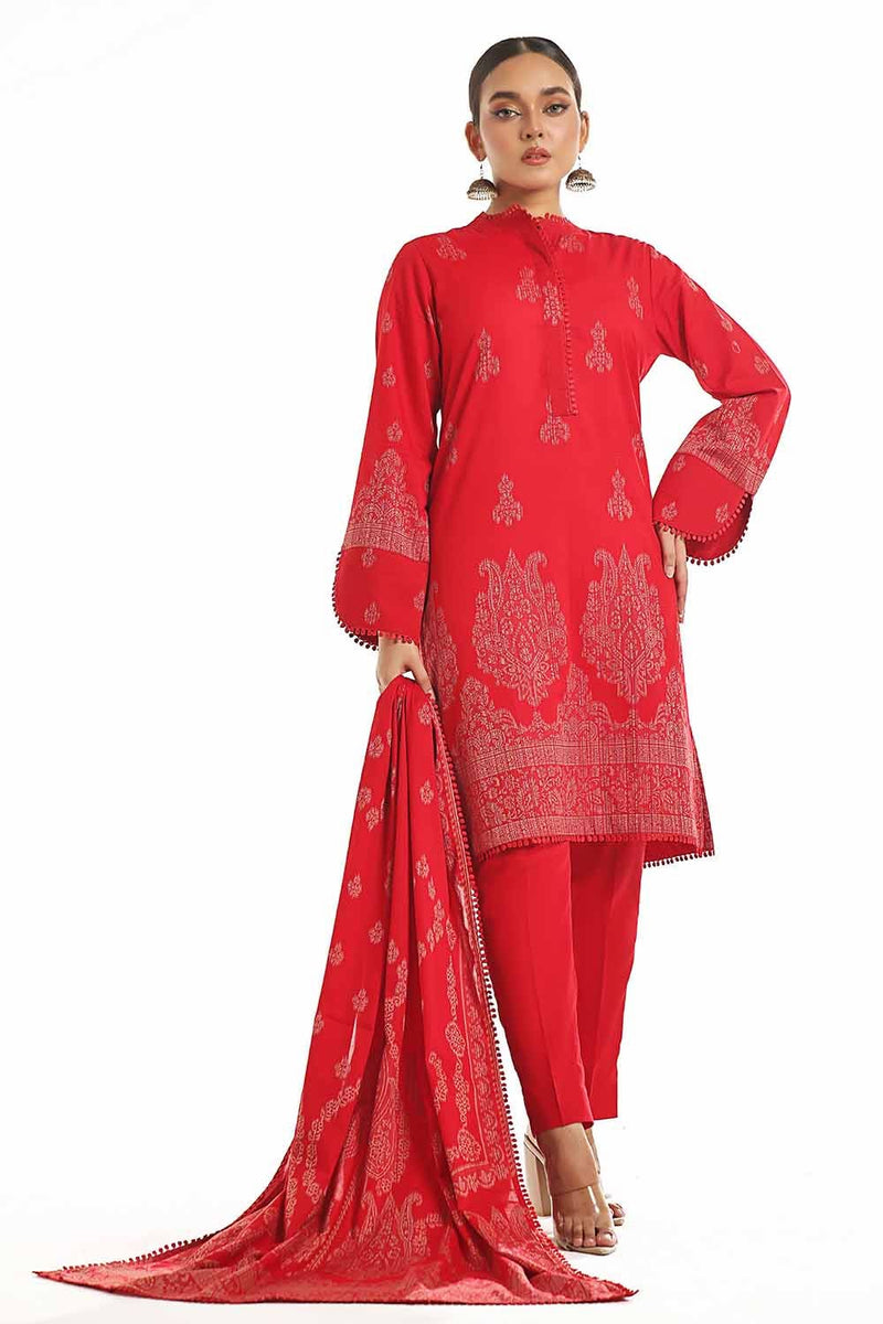 Gul Ahmed | Special Jacquard Collection | CLF-42020 B by Gul Ahmed - Designer Dress - Type: Ladies Clothes - Available at Libayah - 100% Original