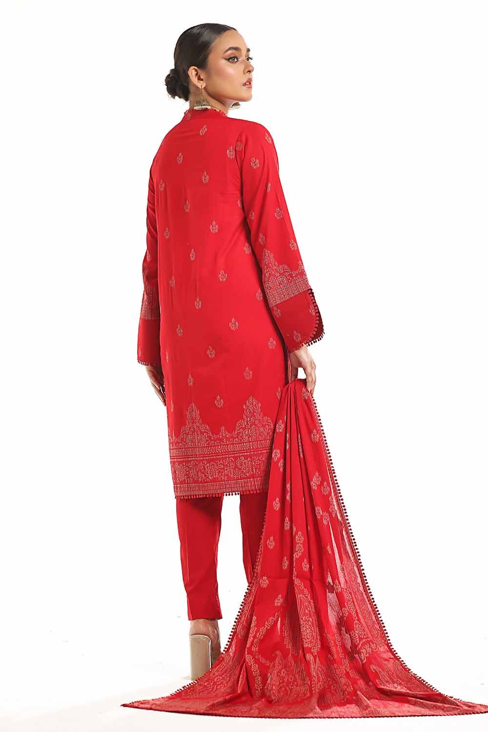Gul Ahmed | Special Jacquard Collection | CLF-42020 B by Gul Ahmed - Designer Dress - Type: Ladies Clothes - Available at Libayah - 100% Original