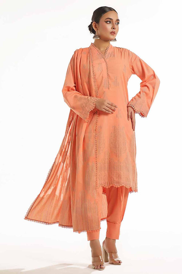 Gul Ahmed | Special Jacquard Collection | CLF-42020 C by Gul Ahmed - Designer Dress - Type: Ladies Clothes - Available at Libayah - 100% Original