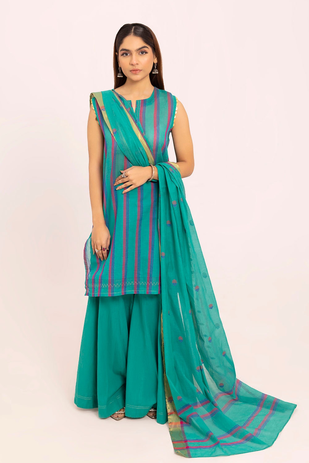 Gul Ahmed | Taara 25 | MJ-42034 by Libayah - Designer Dress - Type: Ladies Clothes - Available at Libayah - 100% Original