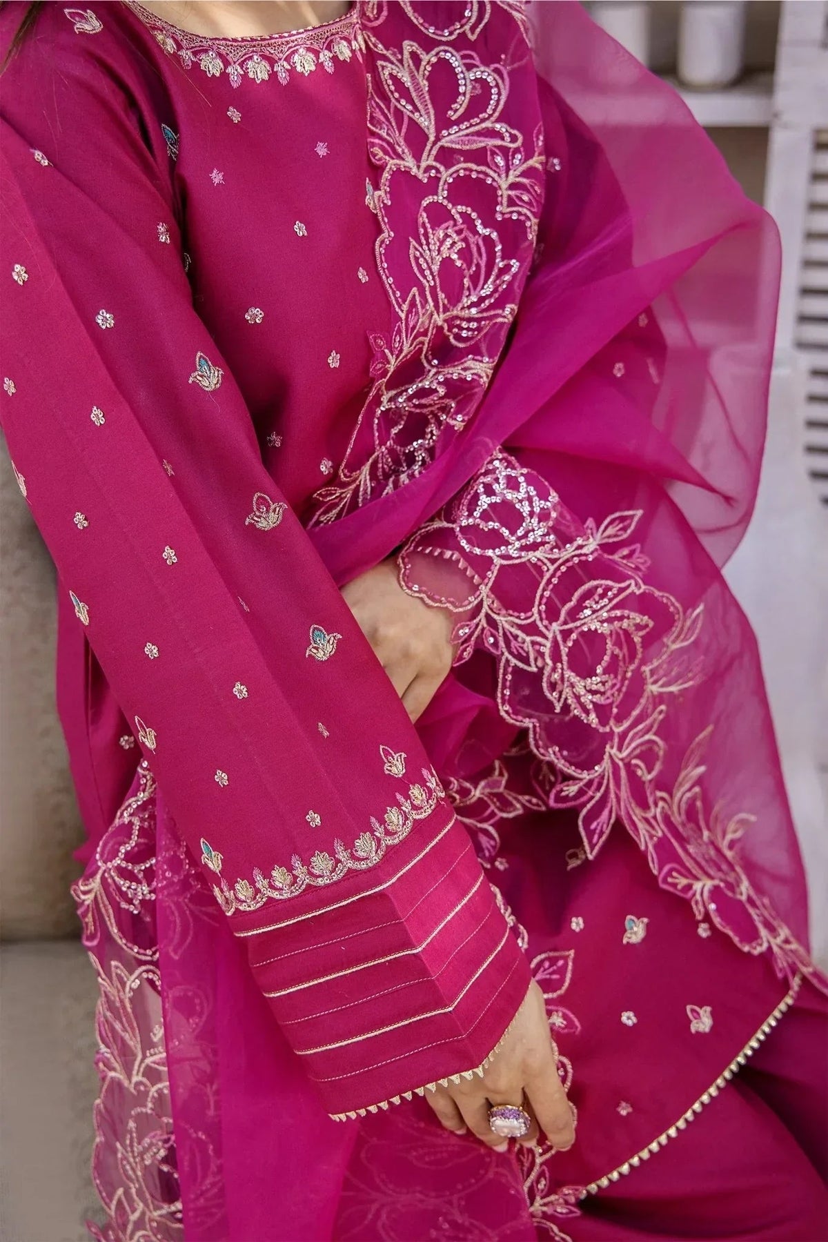 Rajwani | Sohani Casual Pret | CRIMSON