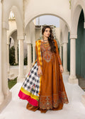 Meem | Winter Collection | RUST (LINEN) by Meem - Designer Dress - Type: Ladies Clothes - Available at Libayah - 100% Original