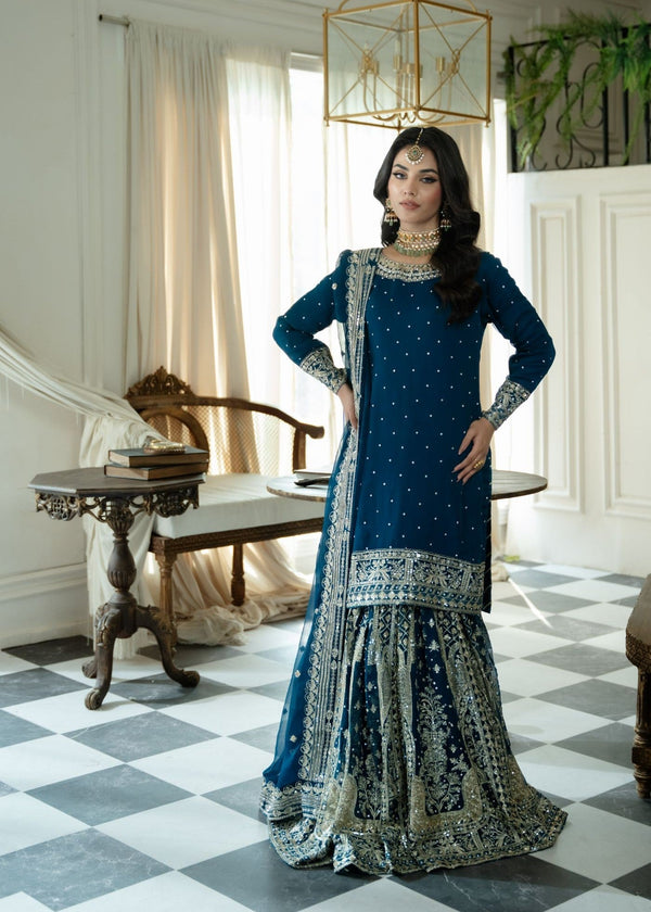Afrozeh | Basic Pret 26 RTW | NACRE by Afrozeh - Designer Dress  - Type : Ladies Clothes - Available at Libayah - 100% Original 