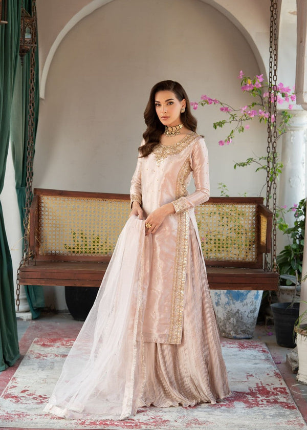 Afrozeh | Basic Pret 26 RTW | NACRE by Afrozeh - Designer Dress  - Type : Ladies Clothes - Available at Libayah - 100% Original 