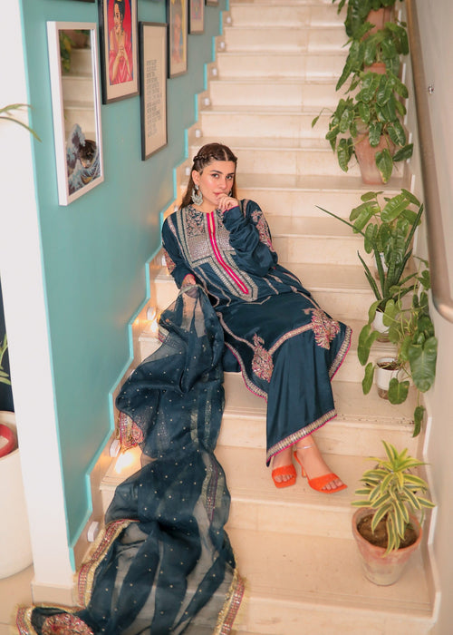 Meeral | Wedding Formals | Mohini by Meeral - Designer Dress - Type: Ladies Clothes - Available at Libayah - 100% Original