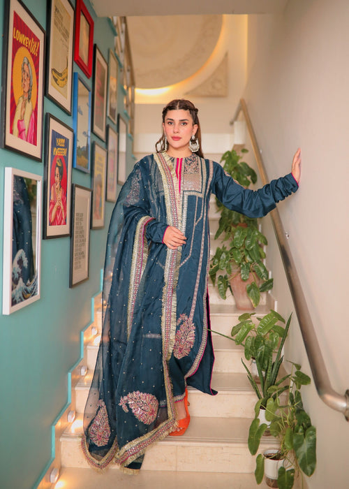 Meeral | Wedding Formals | Mohini by Meeral - Designer Dress - Type: Ladies Clothes - Available at Libayah - 100% Original