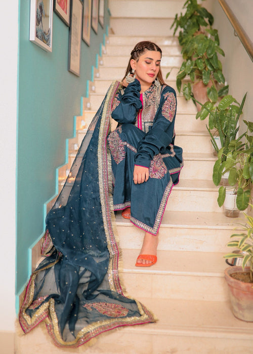 Meeral | Wedding Formals | Mohini by Meeral - Designer Dress - Type: Ladies Clothes - Available at Libayah - 100% Original