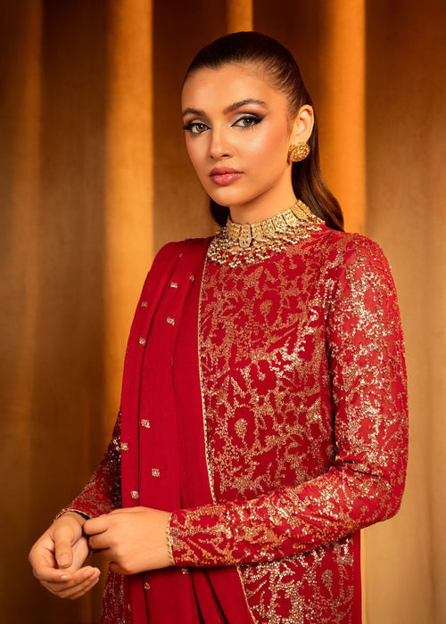 Meeral | Wedding Formals | Rosier by Meeral - Designer Dress - Type: Ladies Clothes - Available at Libayah - 100% Original