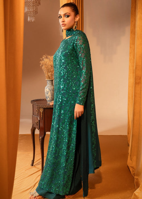 Meeral | Wedding Formals | Aquamarine by Meeral - Designer Dress - Type: Ladies Clothes - Available at Libayah - 100% Original