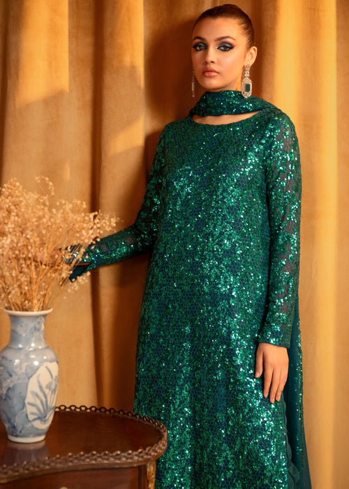 Meeral | Wedding Formals | Aquamarine by Meeral - Designer Dress - Type: Ladies Clothes - Available at Libayah - 100% Original