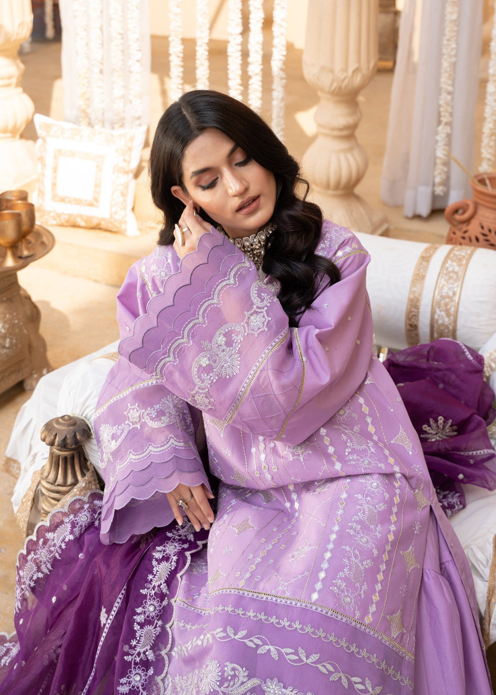 Meem | Singhar 25 | TOPAZ by Meem - Designer Dress - Type: Ladies Clothes - Available at Libayah - 100% Original