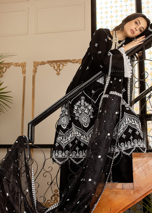 Meem | Anaya 25 | PITCH BLACK by Meem - Designer Dress - Type: Ladies Clothes - Available at Libayah - 100% Original