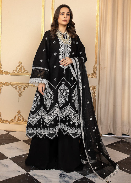 Meem | Anaya 25 | PITCH BLACK by Meem - Designer Dress - Type: Ladies Clothes - Available at Libayah - 100% Original