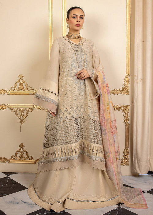 Meem | Anaya 25 | CREAMY LIFE by Meem - Designer Dress - Type: Ladies Clothes - Available at Libayah - 100% Original