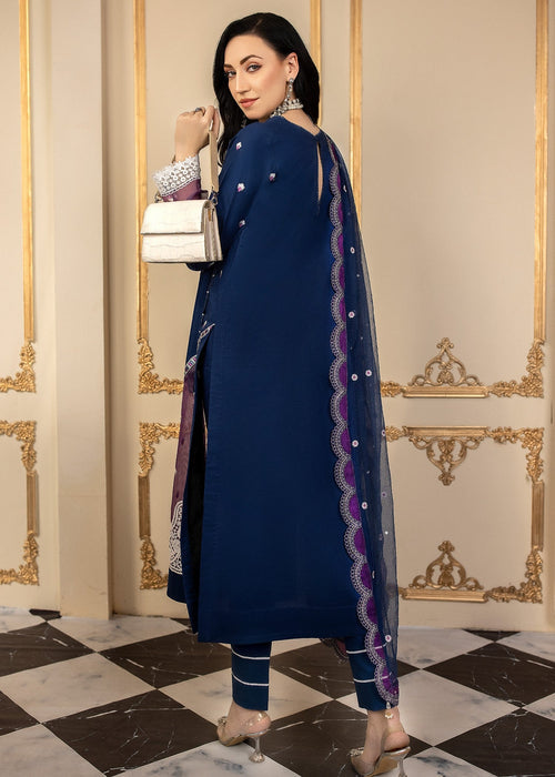 Meem | Anaya 25 | MIDNIGHT SKY by Meem - Designer Dress - Type: Ladies Clothes - Available at Libayah - 100% Original