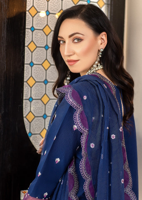 Meem | Anaya 25 | MIDNIGHT SKY by Meem - Designer Dress - Type: Ladies Clothes - Available at Libayah - 100% Original