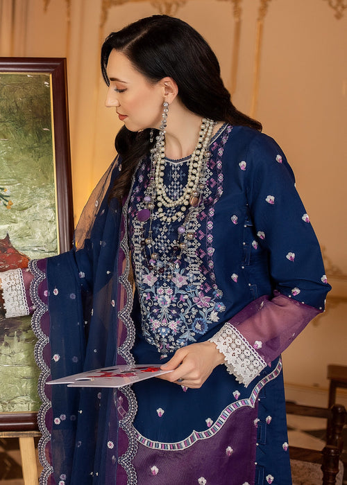 Meem | Anaya 25 | MIDNIGHT SKY by Meem - Designer Dress - Type: Ladies Clothes - Available at Libayah - 100% Original