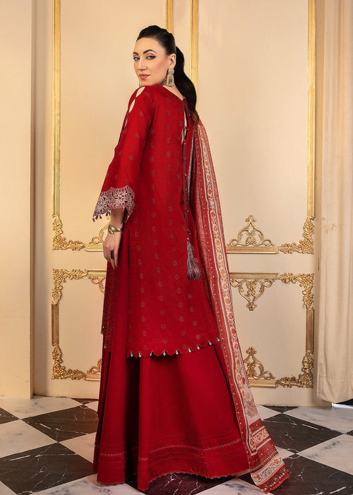 Meem | Anaya 25 | ROYAL RED by Meem - Designer Dress - Type: Ladies Clothes - Available at Libayah - 100% Original