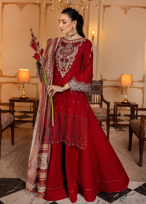 Meem | Anaya 25 | ROYAL RED by Meem - Designer Dress - Type: Ladies Clothes - Available at Libayah - 100% Original