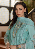 Meem | Anaya 25 | PITCH CYAN by Meem - Designer Dress - Type: Ladies Clothes - Available at Libayah - 100% Original