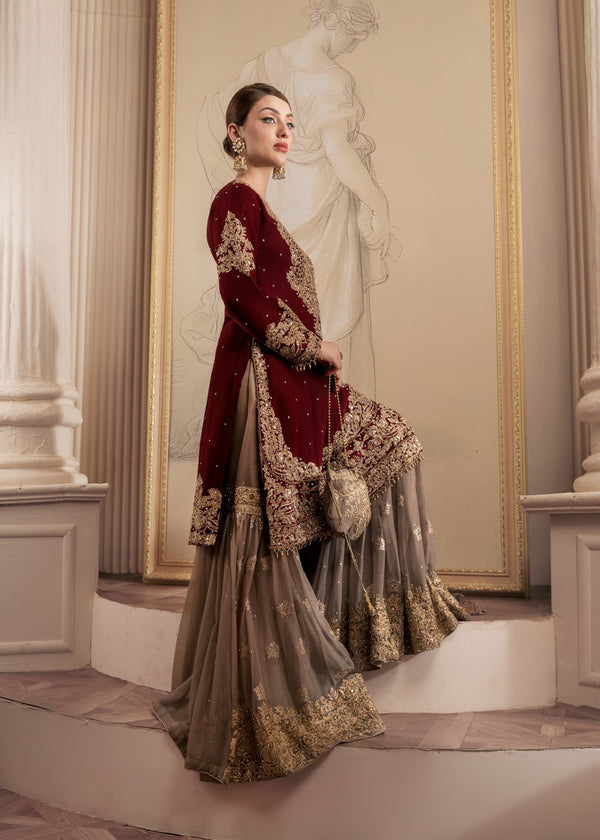 Afrozeh | Basic Pret 26 RTW | NACRE by Afrozeh - Designer Dress  - Type : Ladies Clothes - Available at Libayah - 100% Original 