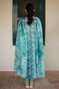 Cross Stitch | Printed Lawn | BLUE CHARM by Cross Stitch - Designer Dress - Type: Ladies Clothes - Available at Libayah - 100% Original