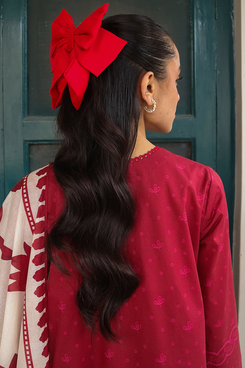 Cross Stitch | Printed Lawn | SCARLET SAGE by Cross Stitch - Designer Dress - Type: Ladies Clothes - Available at Libayah - 100% Original