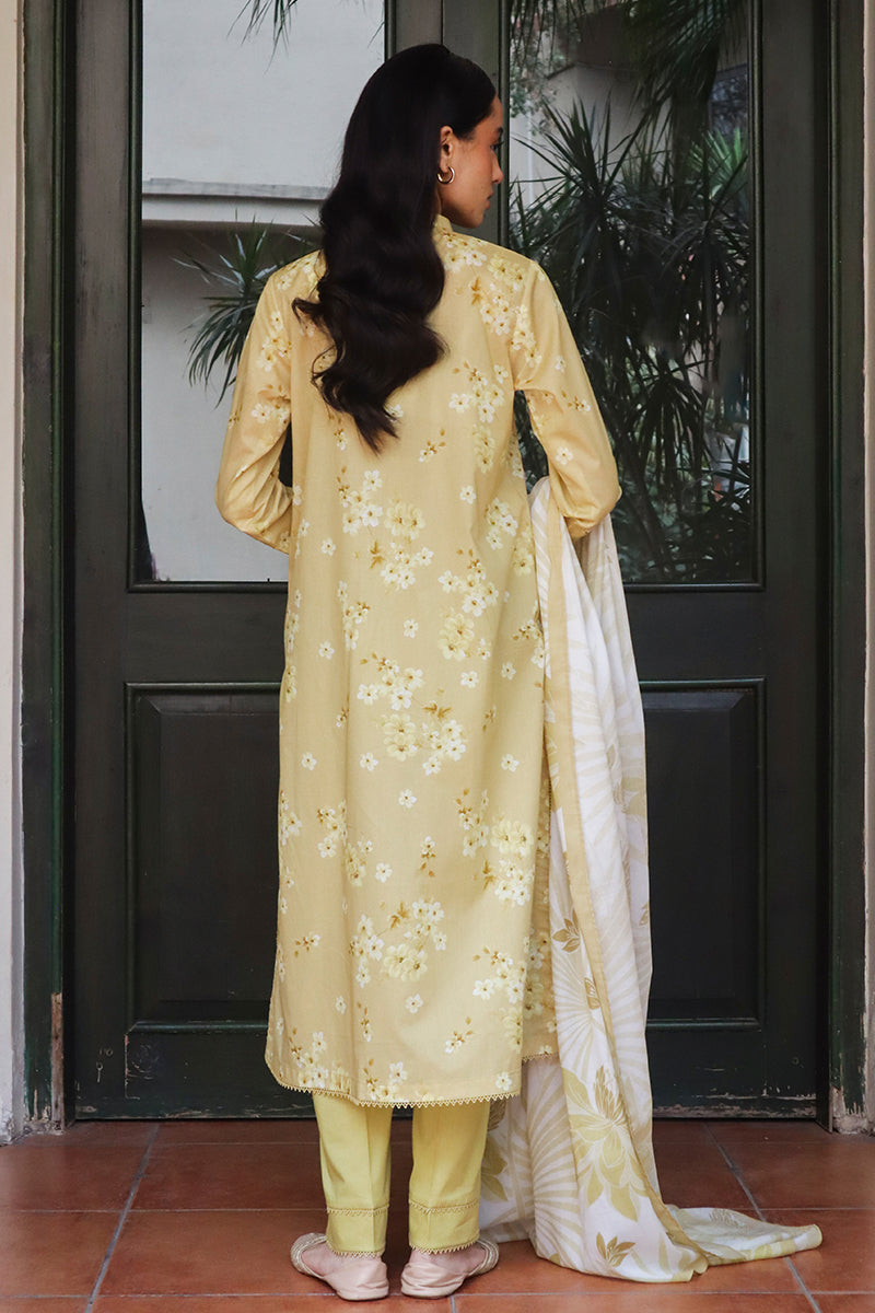 Cross Stitch | Printed Lawn | GARLAND MIST by Cross Stitch - Designer Dress - Type: Ladies Clothes - Available at Libayah - 100% Original